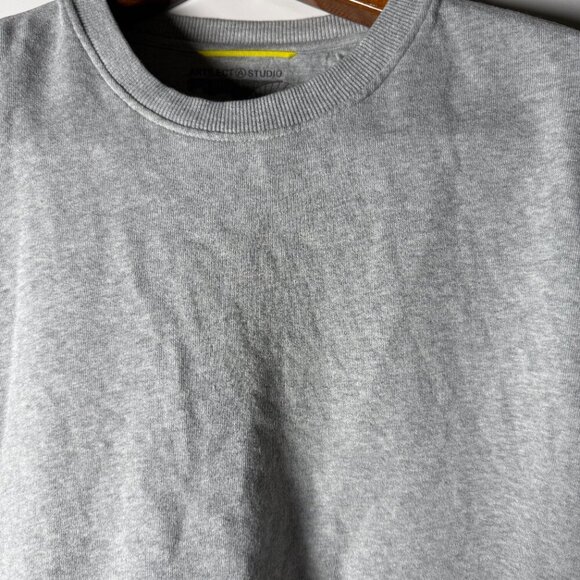 ARTILECT STUDIO 100% ORGANIC COTTON Sz Medium Crewneck SWEATSHIRT Heather Gray - Picture 7 of 8